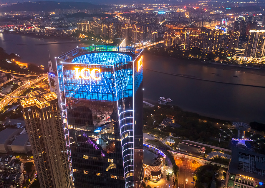 福州第一高樓，閩江璀璨地標(biāo)！超高層建筑升龍環(huán)球中心