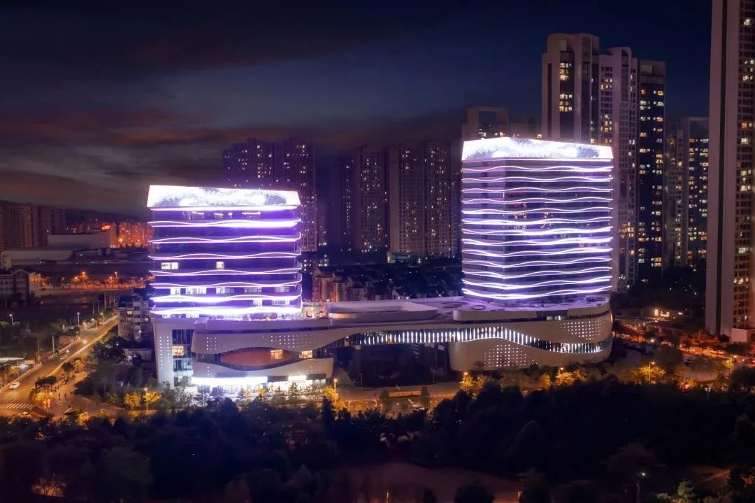 用燈光打造海浪風(fēng)帆，邀您共賞寧德市夜景新地標(biāo)