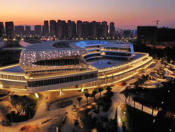 燈火輝煌，勇電助力福州冠城大通廣場