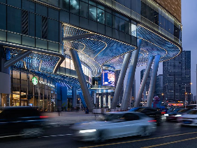 超2200㎡LED異形屏天幕火爆長沙！邀您沉浸式遨游星空